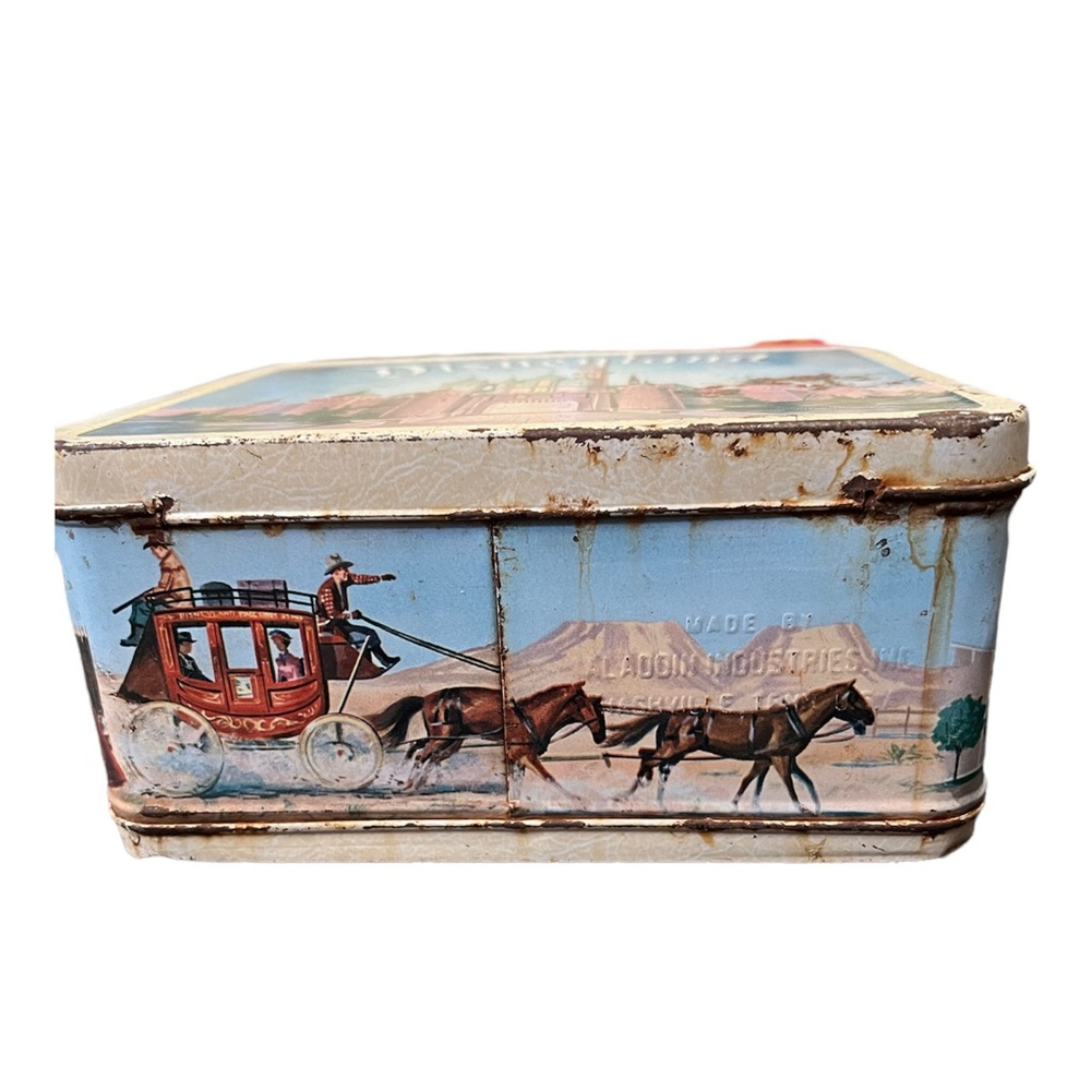 Vintage 1957 Disneyland Metal Lunchbox - Picture 4 of 7